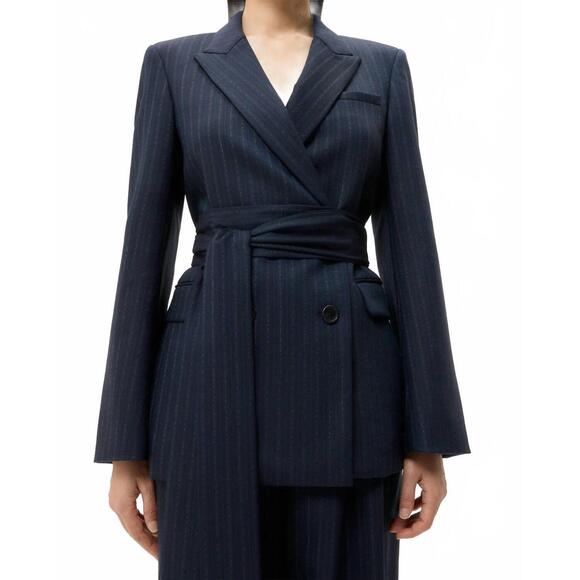 NEW TWP delancey insignia jacket in blue - Picture 2 of 6